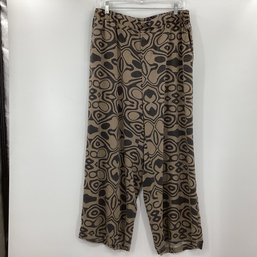 *** Jane & Delancey Abstract Patterned Wide-Leg Pants *** XL